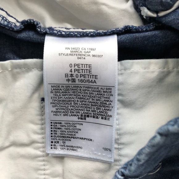 Gap denim  woman’s pants - Picture 8 of 8